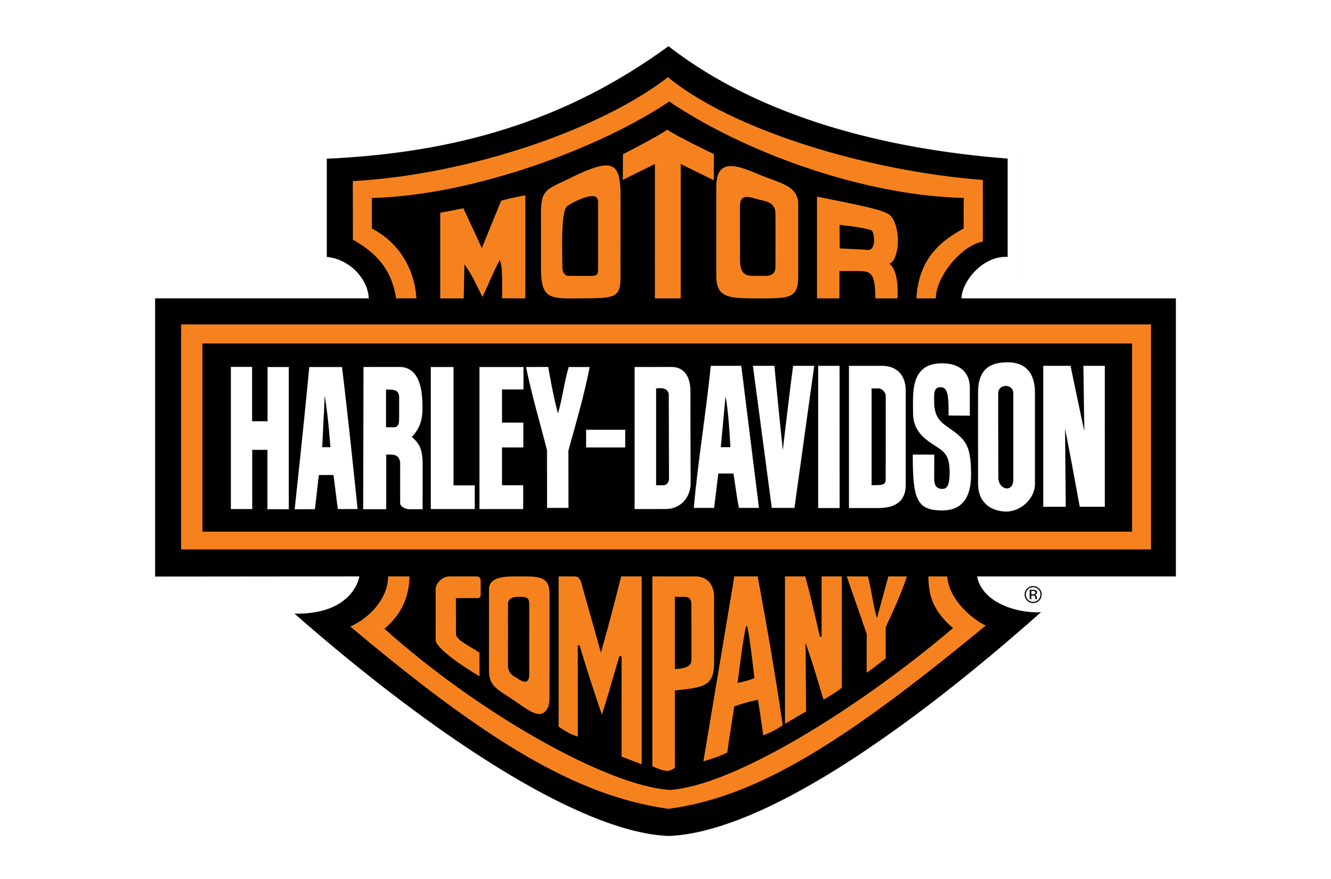 Harley-Davidson-Schriftzug